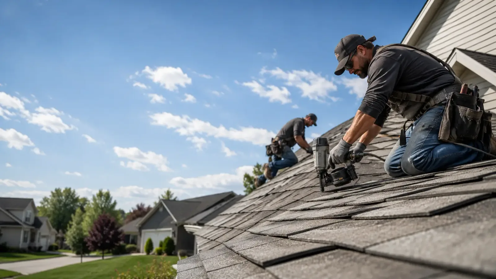 Storm Damage Roof Repair in Buckner, IL near me